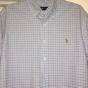 NWT - Polo by Ralph Lauren - Blue/Navy/White plaid